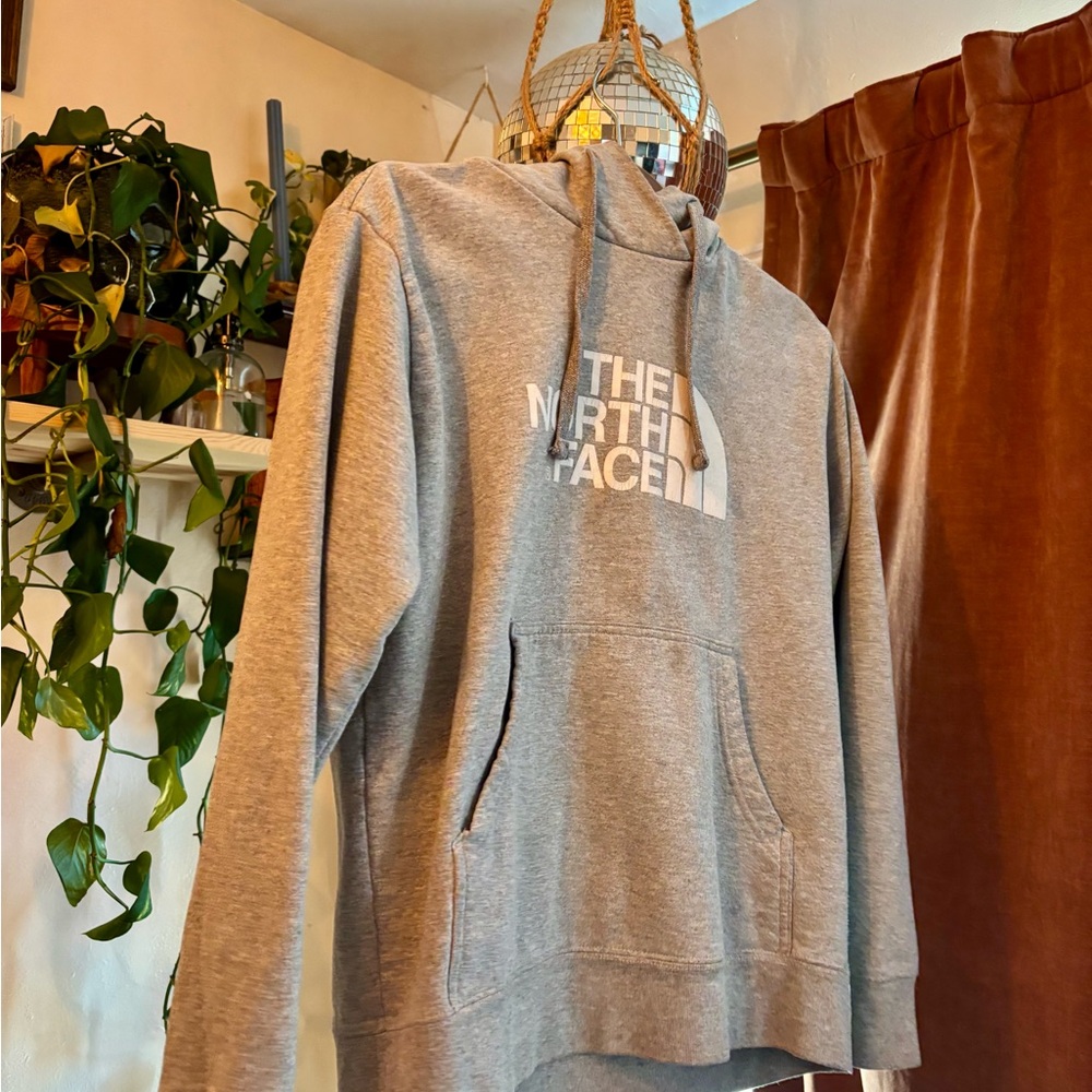 The North Face Light Gray Men's Hoodie